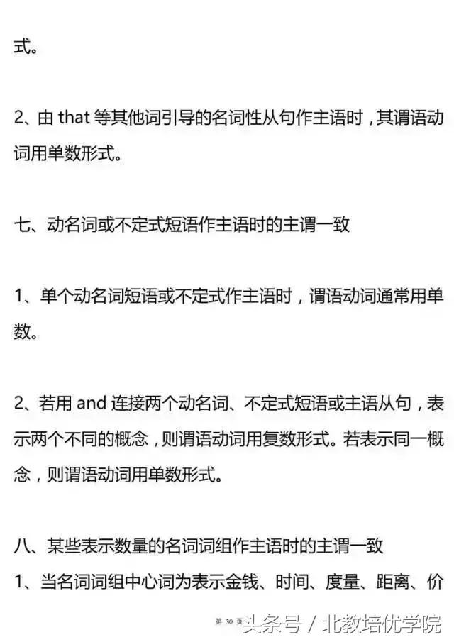高中自主招生英语必考知识点,新高考语法英语题型