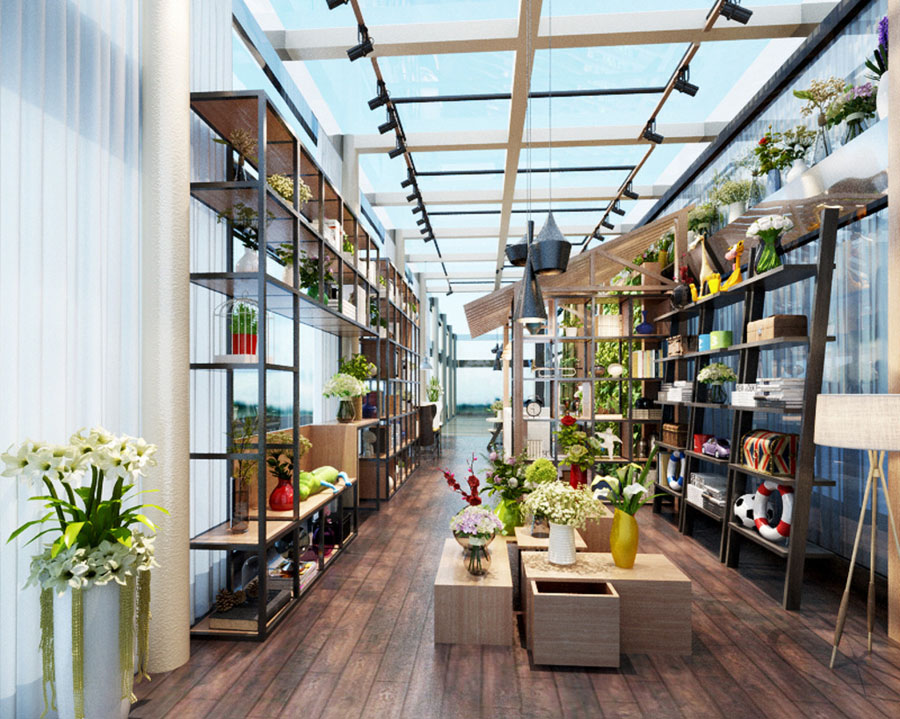 花店logo创意设计,花店设计案例欣赏