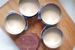 慕斯提拉米苏法式芝士蛋糕,提拉米苏芝士流心蛋糕