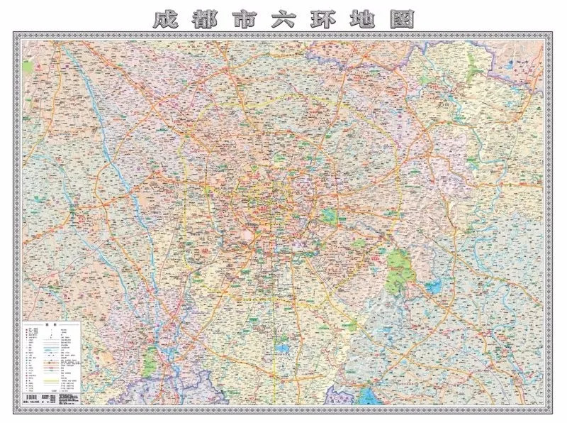 成都环形路“家族史”:全国第二个地图标有六环的城市