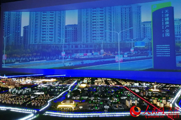 天津健康产业园风景,天津健康产业园国际合作示范区