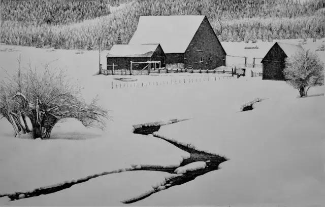 顶级超写实钢笔画,最惊艳的钢笔画大神