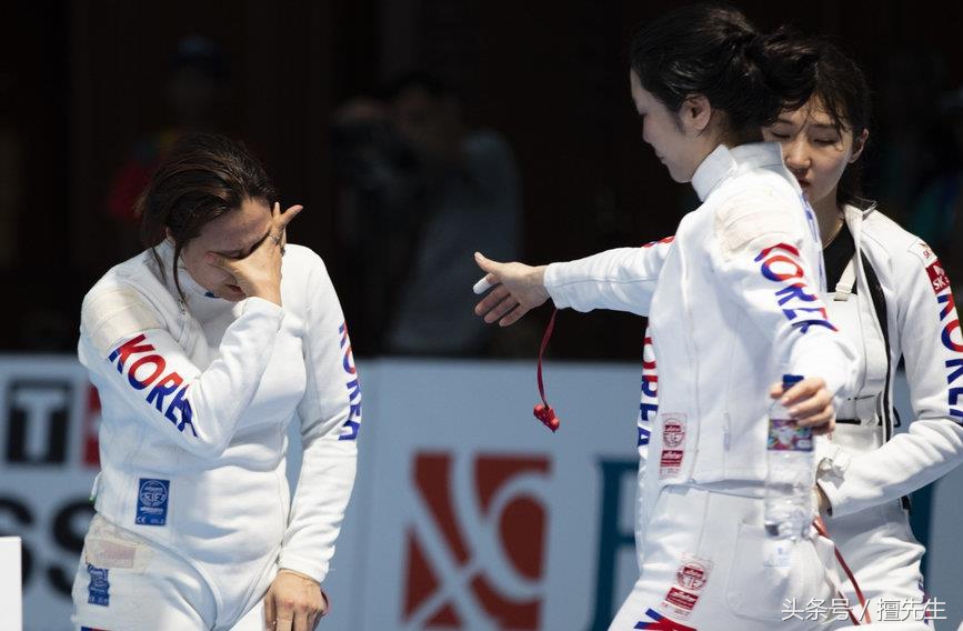 韩国惨遭中国女子重剑反绝杀,中国女子重剑绝杀韩国