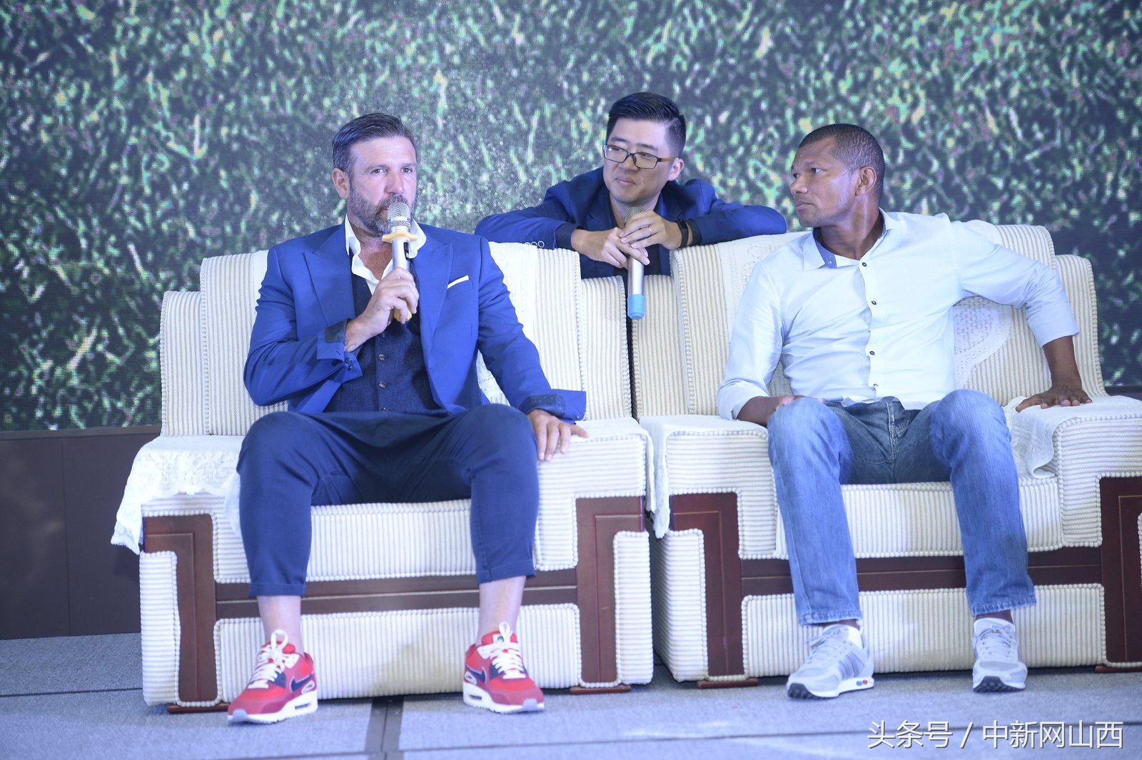 巴乔等老球星聚首,巴乔球星