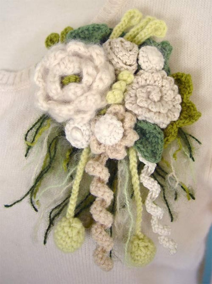 线头编织小物件,编织线小物件