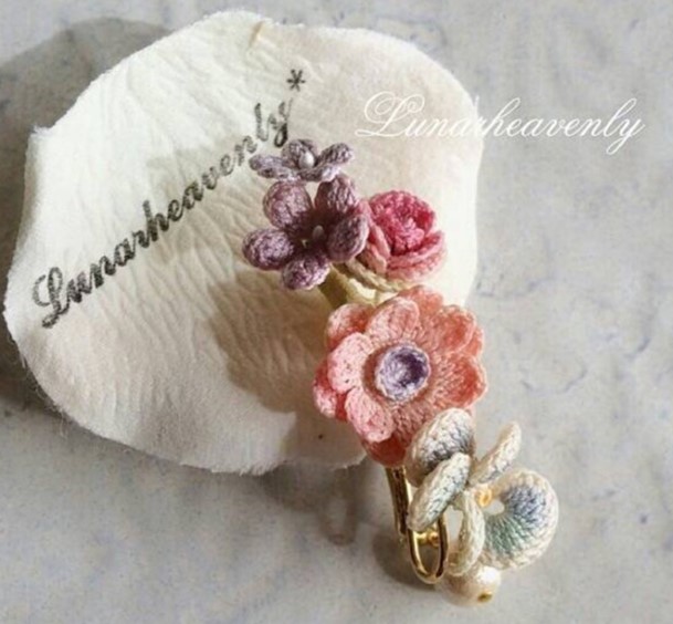 线头编织小物件,编织线小物件