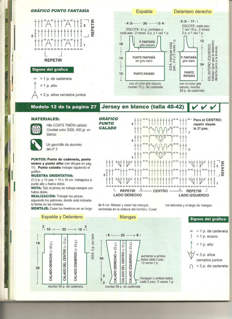 外网钩针衣服作品,比利时钩针美衣教程