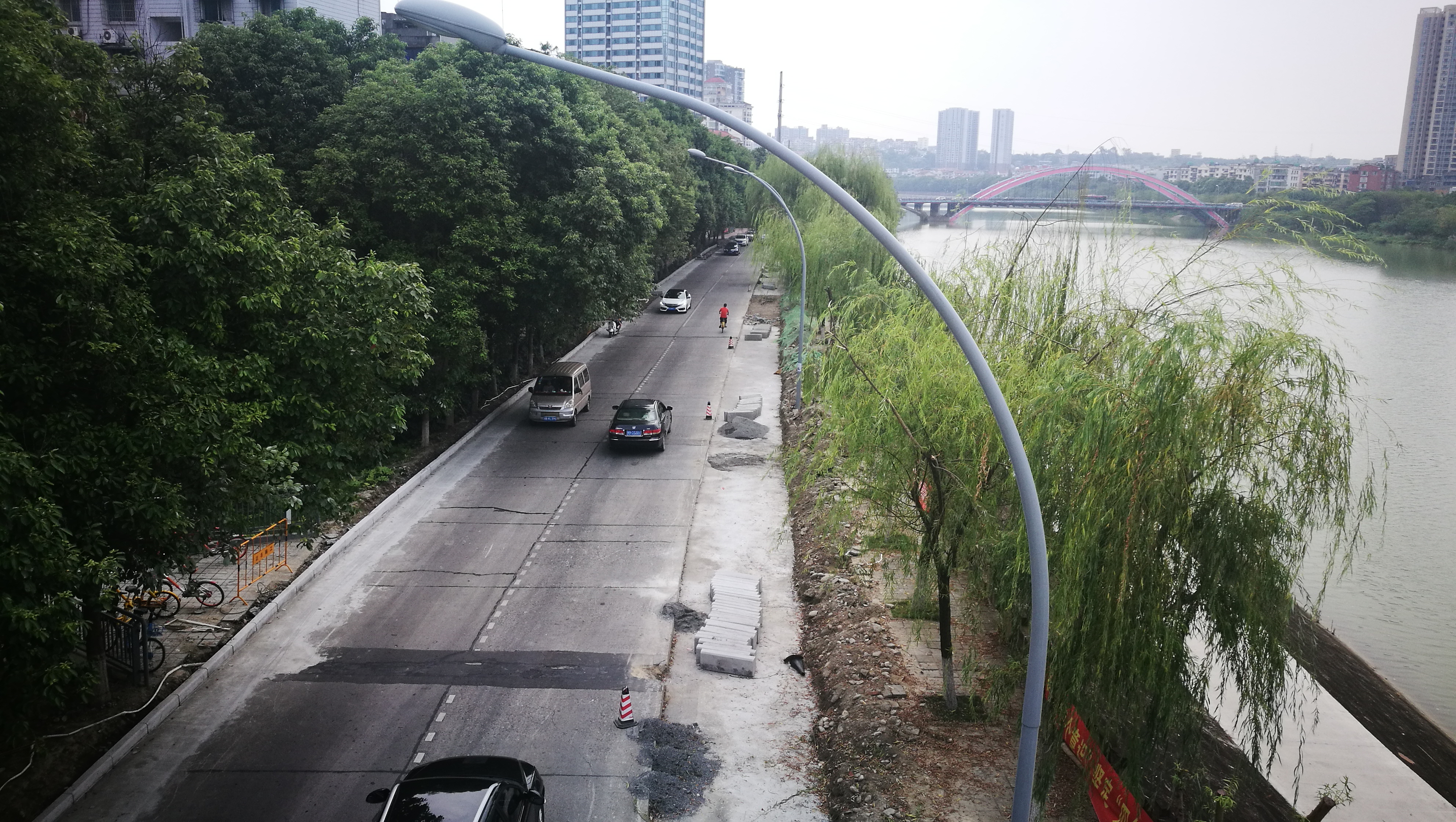 绵阳安州区安昌河整治,绵阳市安昌河河堤改造