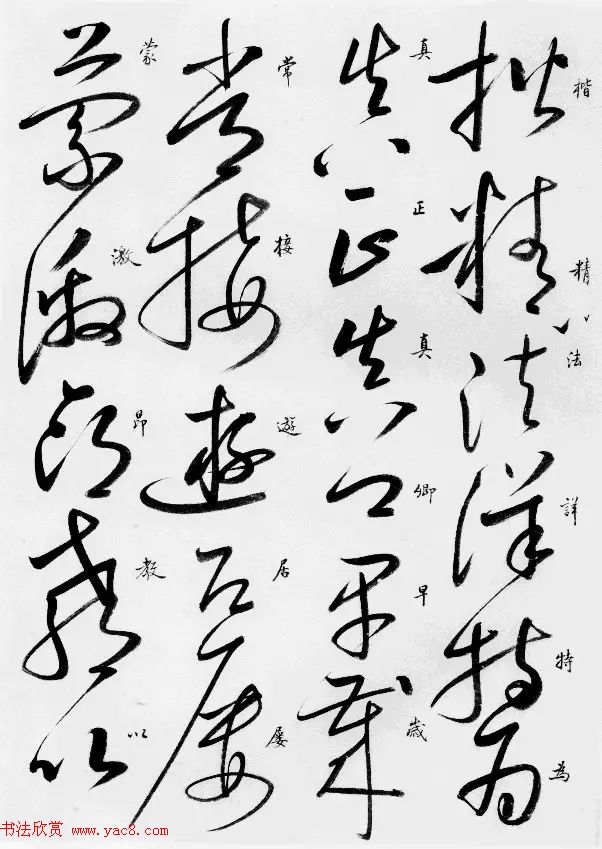 启功临怀素自叙帖高清放大版,启功临怀素自叙帖原文