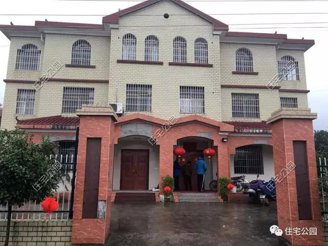 最新农村自建房效果图带地下室,农村一层自建房带地下室效果图