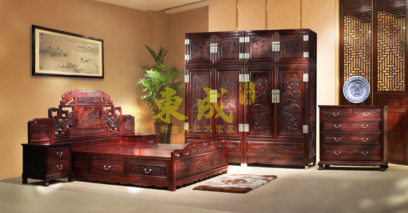 东成红木新古典红木家具,东成古典红木家具怎么样