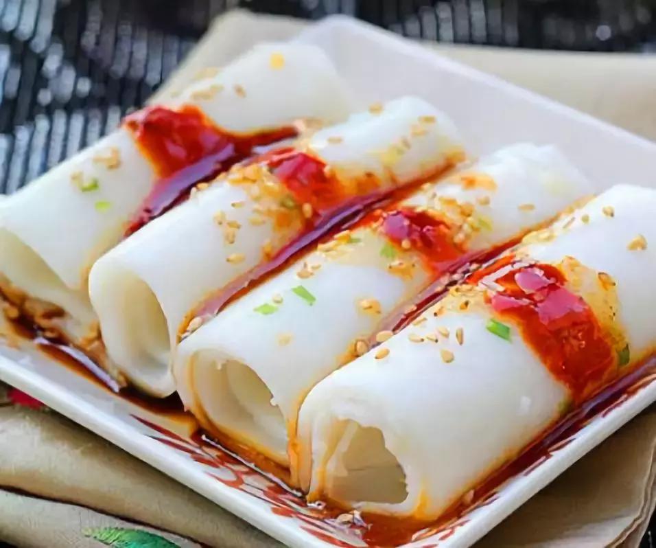 自制肠粉，做法很简单，好吃到飞起！