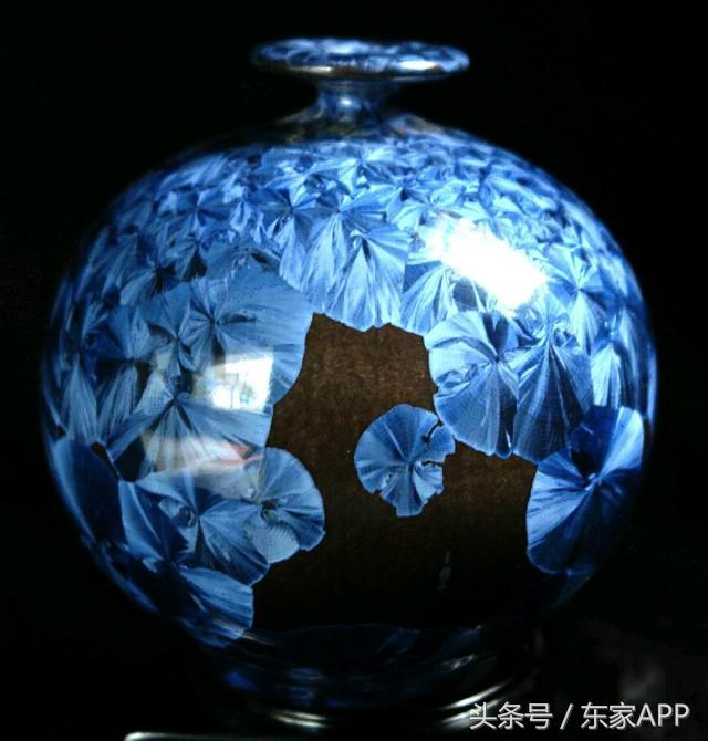 陶瓷表面的釉如何形成,陶瓷蓝黑裂纹是什么釉