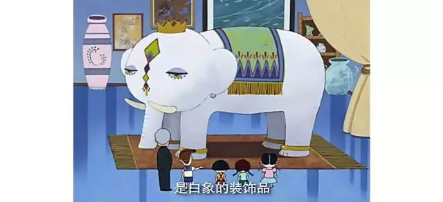 樱桃小丸子的同学花轮有多富有,樱桃小丸子里的花轮同学