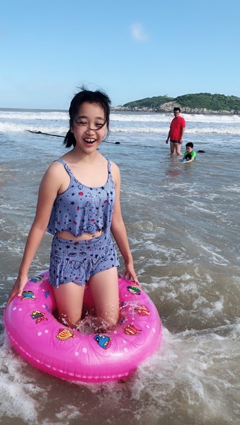 舟山东沙海滨浴场和南沙海滨浴场,追着太阳的脚步去台州