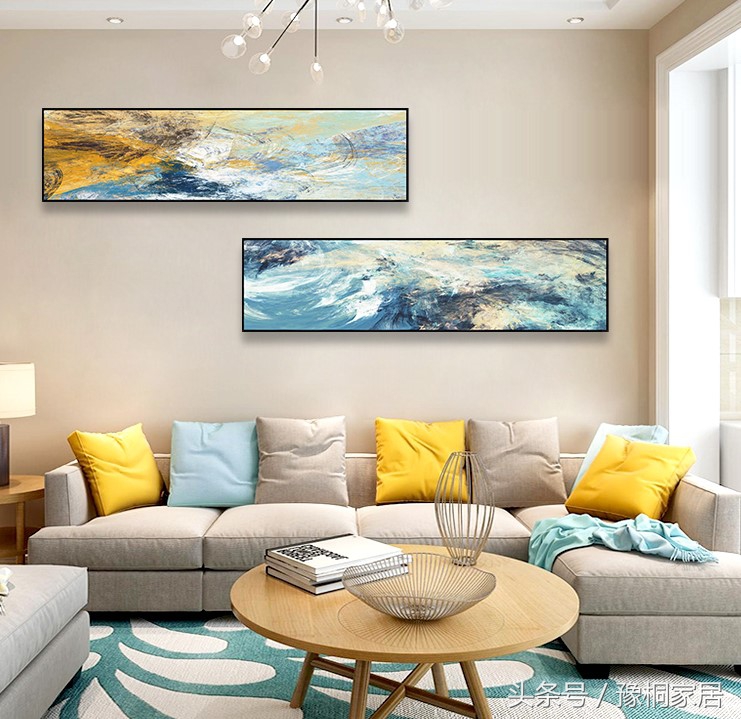 新中式全屋装饰画,新中式画装饰客厅