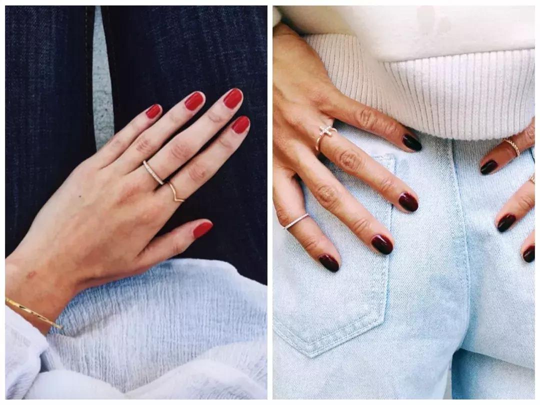 显白指甲油黄黑皮推荐,显白的指甲油色适合黄黑皮