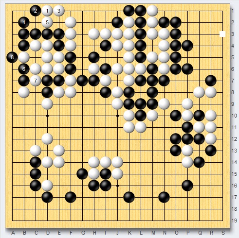 朴廷桓vs柯洁谁赢了,朴廷桓围甲联赛胜局