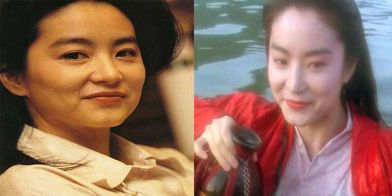 额头有个突起,下巴和额头中间有一条沟