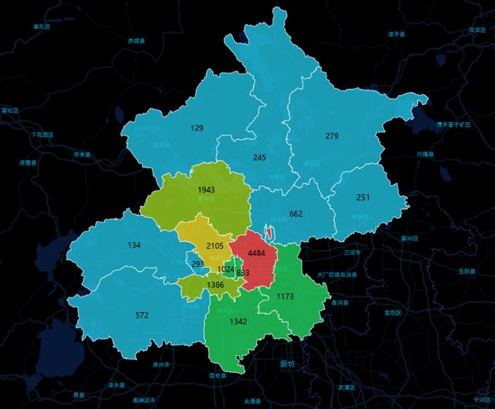 北京餐饮商铺大数据:有多少家店址?哪个品类最多?