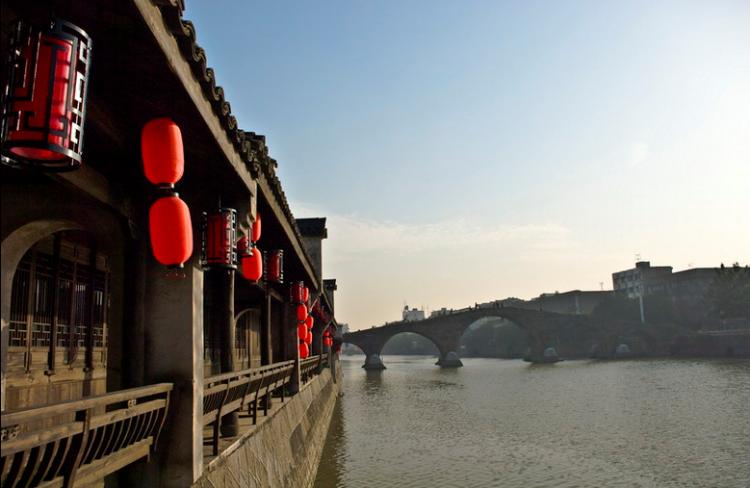 十大古镇之首塘栖,塘栖古镇的湖