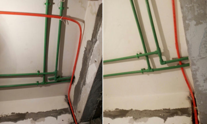 装修水电改造用什么管子,水电改造水管选几分水管