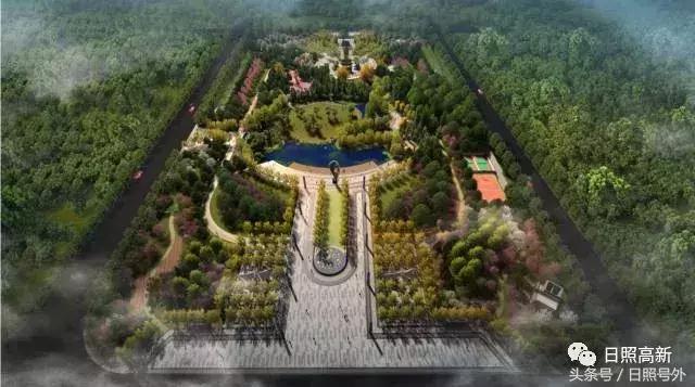 日照市民公园建设,日照绿地公园建设