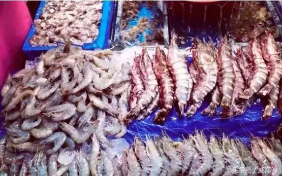 炫富卖海鲜的,威海开海去哪买海鲜