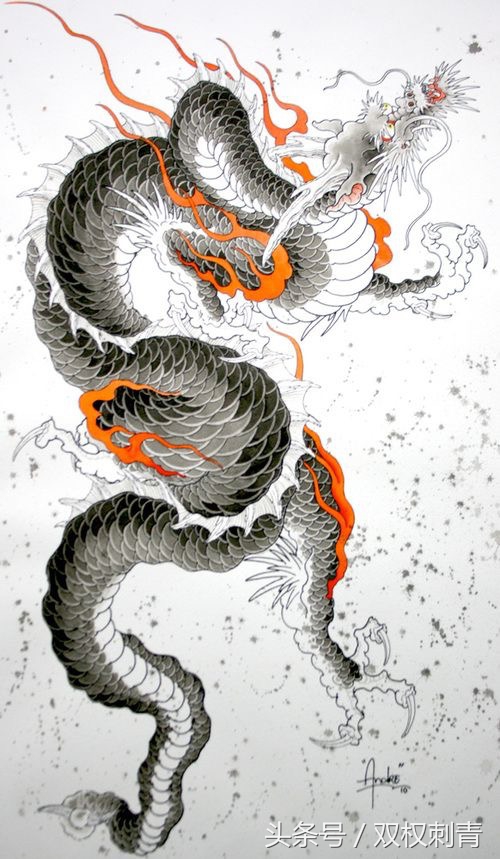 传统龙纹身图片大全,传统龙纹身图集推荐