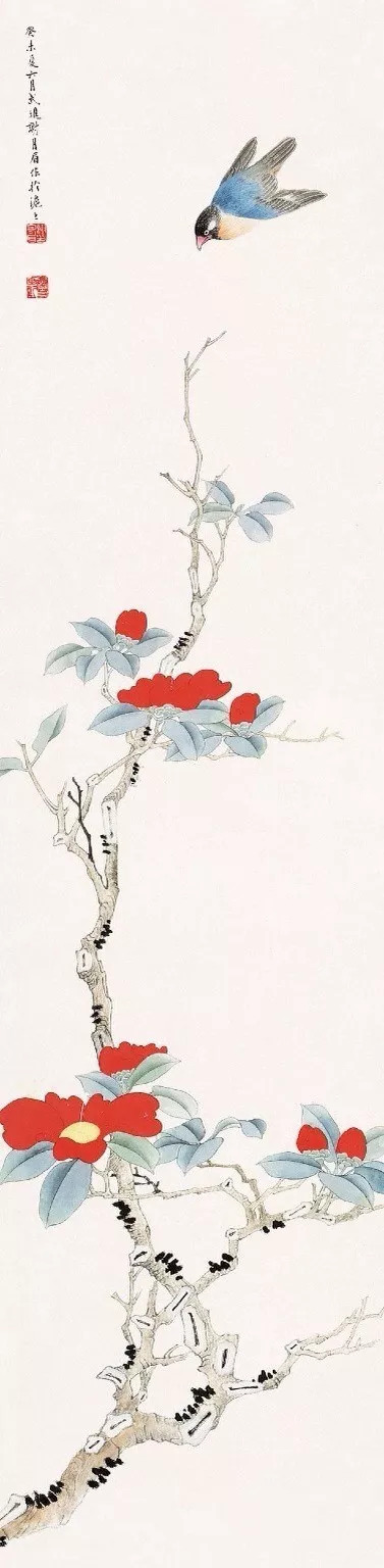 民国花鸟圣手大全,她凭自学成名堪称民国花鸟圣手