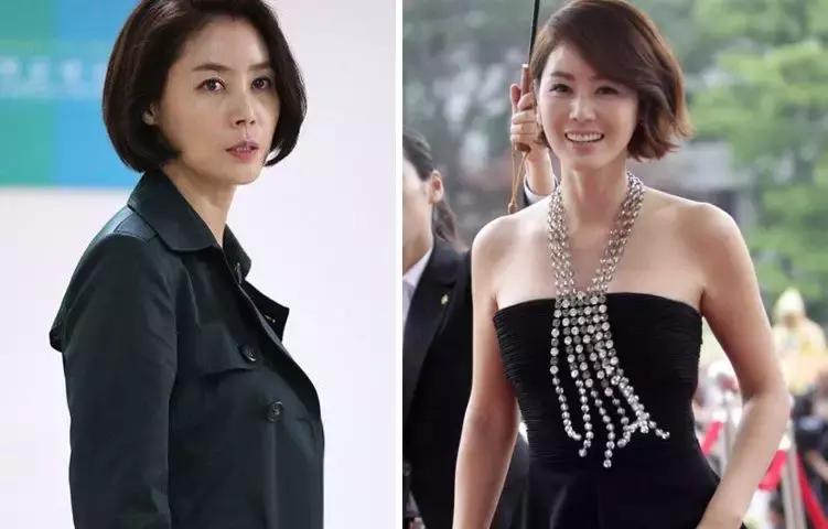 韩国女星vs中国女星颜值,韩国52岁女星金成玲