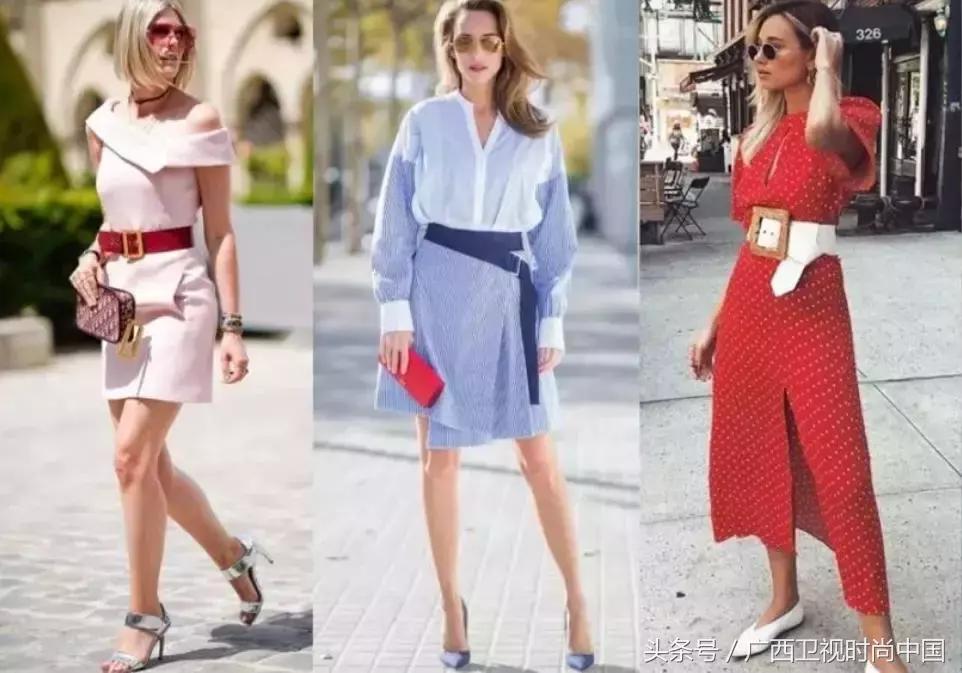 绑带收腰腰带的系法,各种绑腰带系法