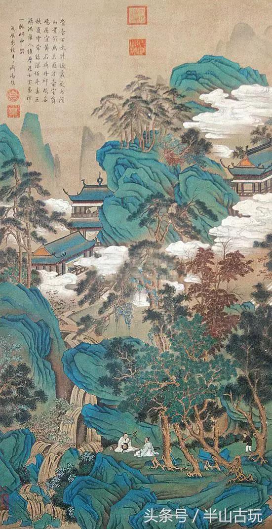 仇英作品全集100幅高清原图,仇英最全作品高清欣赏值得收藏