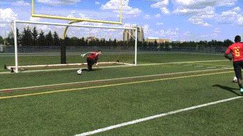 学踢长传球,帮你学踢足球