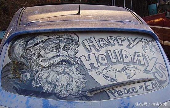 车窗创意画,车窗外风景创意美术