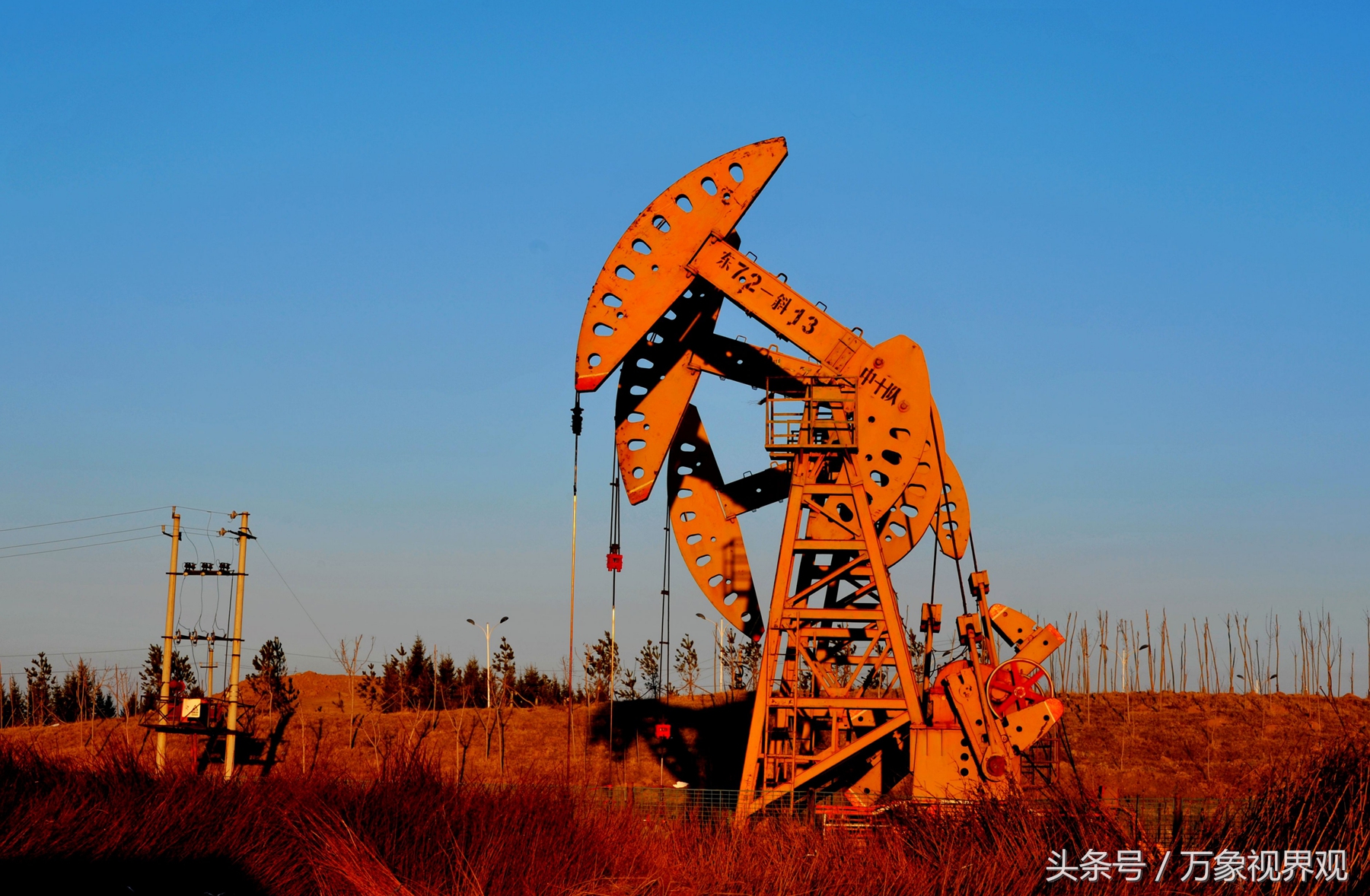 抽油机磕头机,磕头式抽油机