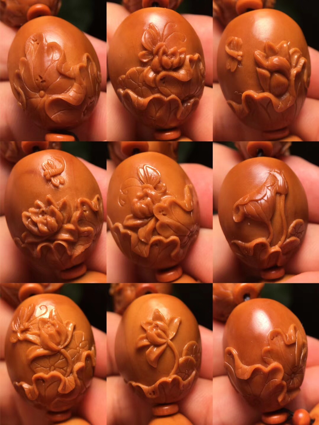 颐缘轩精品橄榄核雕,精品手工橄榄核雕