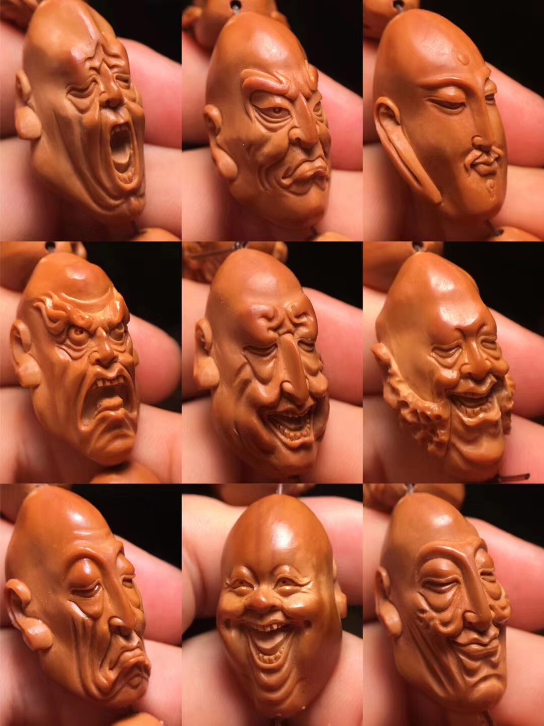 颐缘轩精品橄榄核雕,精品手工橄榄核雕