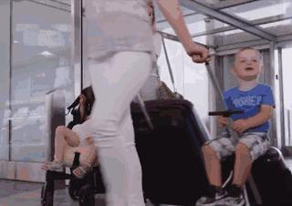 带孩子旅行必买的行李箱,出门带娃必备行李箱