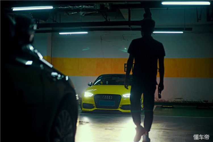 黑龙江车友打造低姿态“柠檬黄”奥迪A3，玩车同时不忘疼老婆！