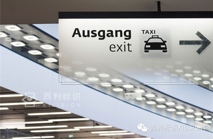 空港观察郑州,航站楼设计标识