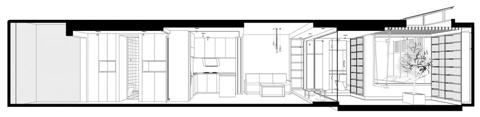 猫屋和主人屋一个房间,一只猫咪6平米玻璃猫屋设计