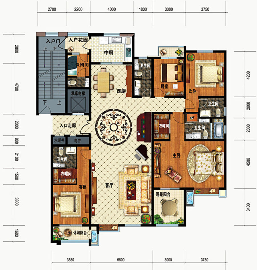房地产公司复式户型设计图,楼盘户型设计图大全