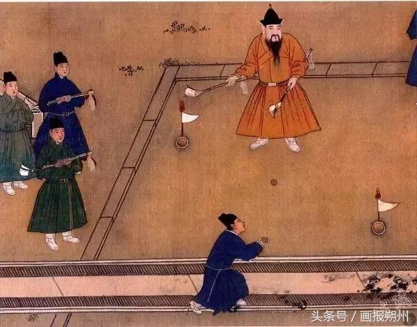 运动会名画,运动古画