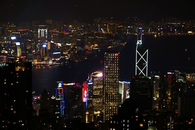 香港亚洲都市,香港浪漫街头