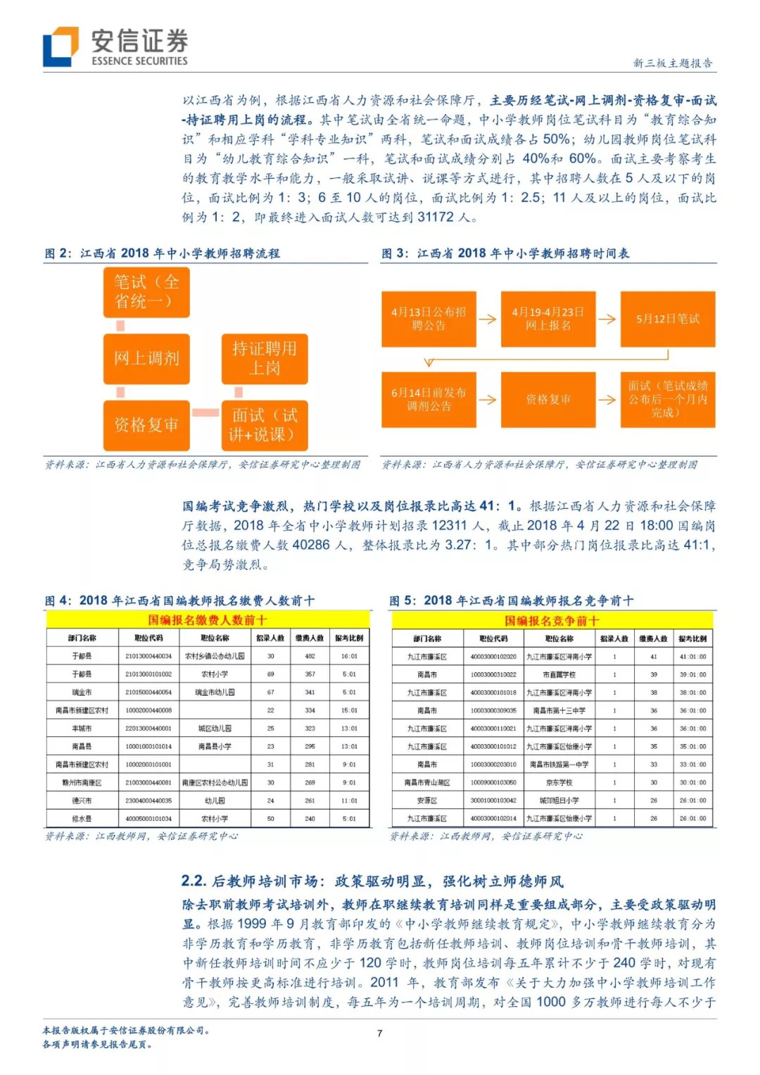 九月，敬师者！——安信新三板教师培训细分赛道专题研究报告「诸海滨团队」