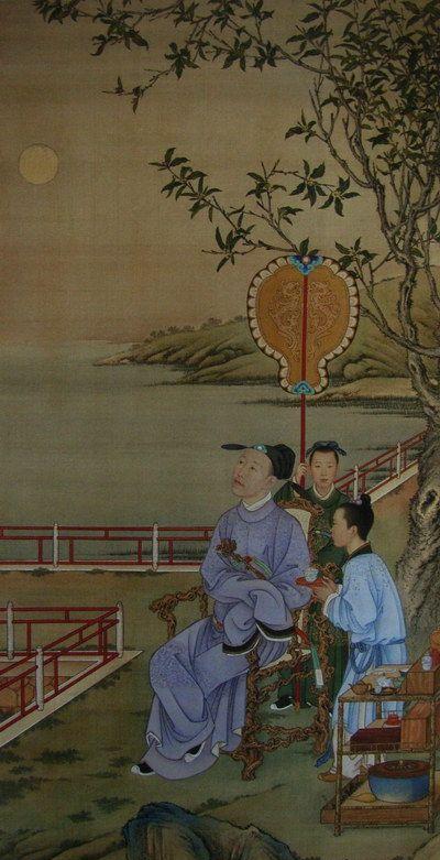 中秋节的图画与诗句,画中秋节的来历和习俗