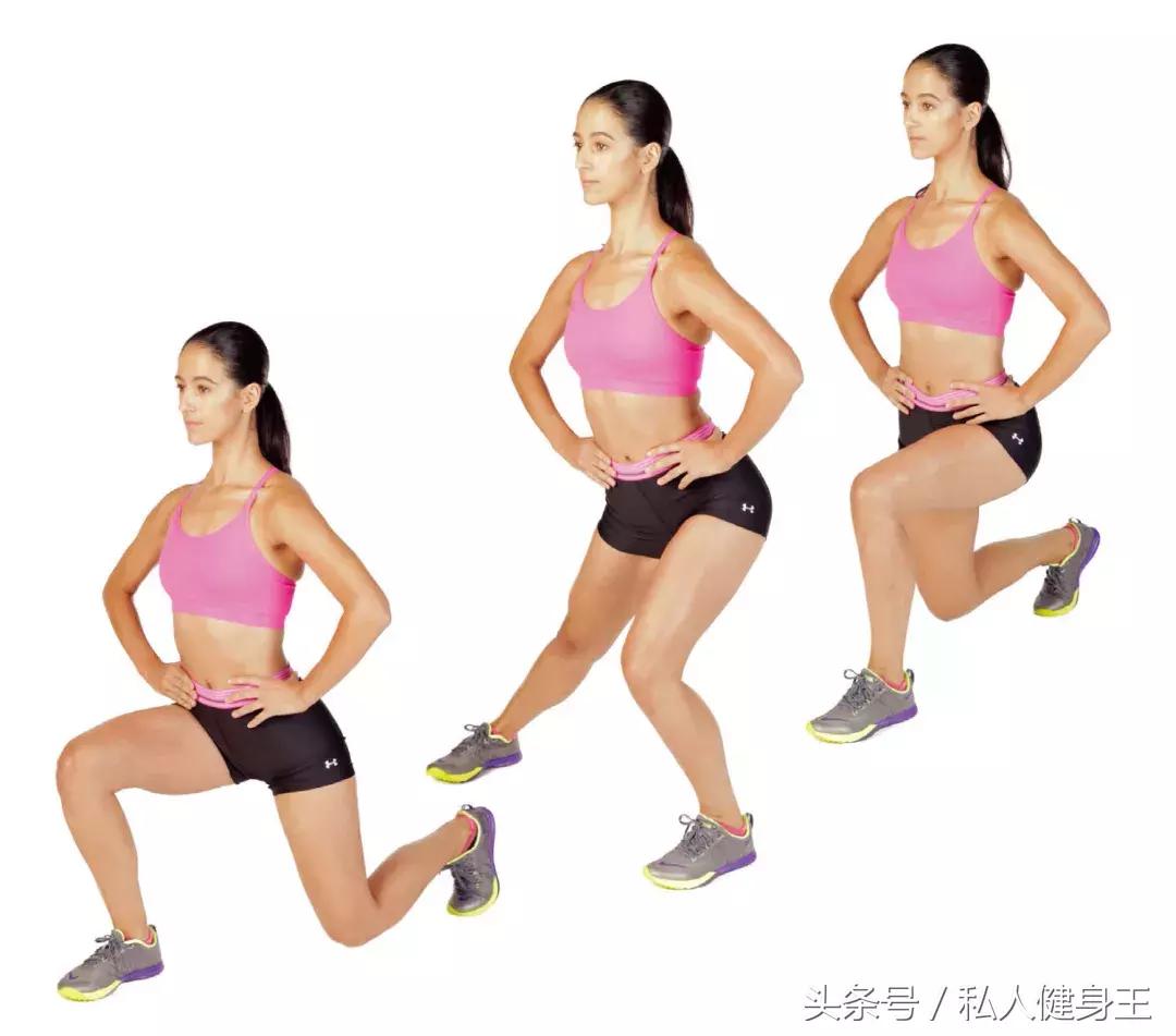 弓步蹲练腿部力量,八个动作腿部练习