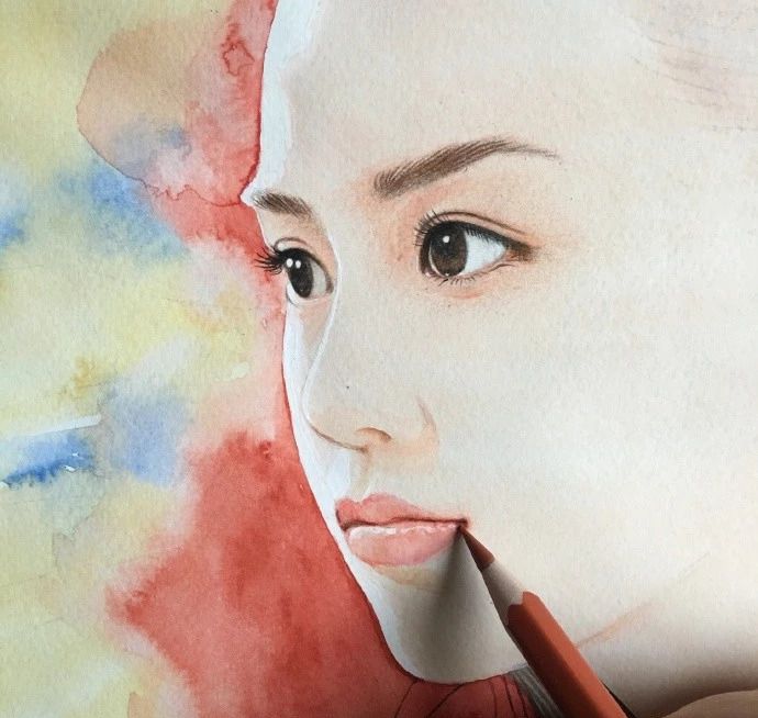 画彩铅感觉层次不够,画画教程7-12岁动漫人物彩铅上色