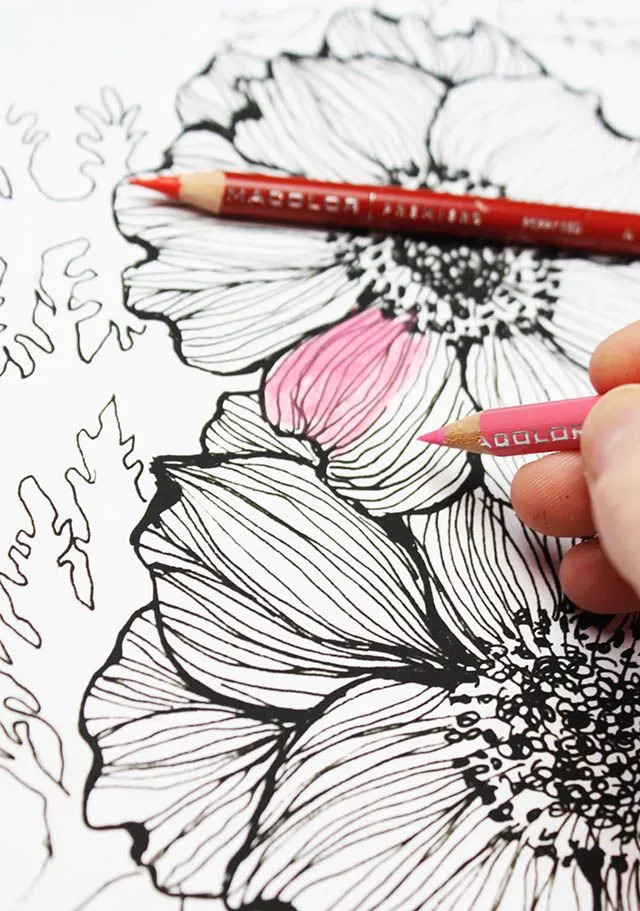 画彩铅感觉层次不够,画画教程7-12岁动漫人物彩铅上色